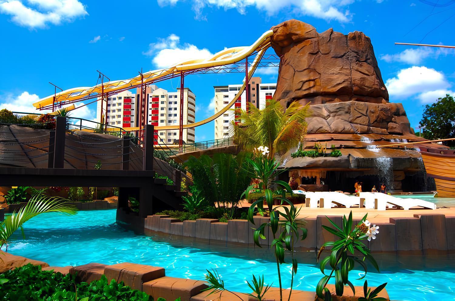 Piazza Diroma Com Acesso Ao Acqua Park Caldas Novas Exterior foto